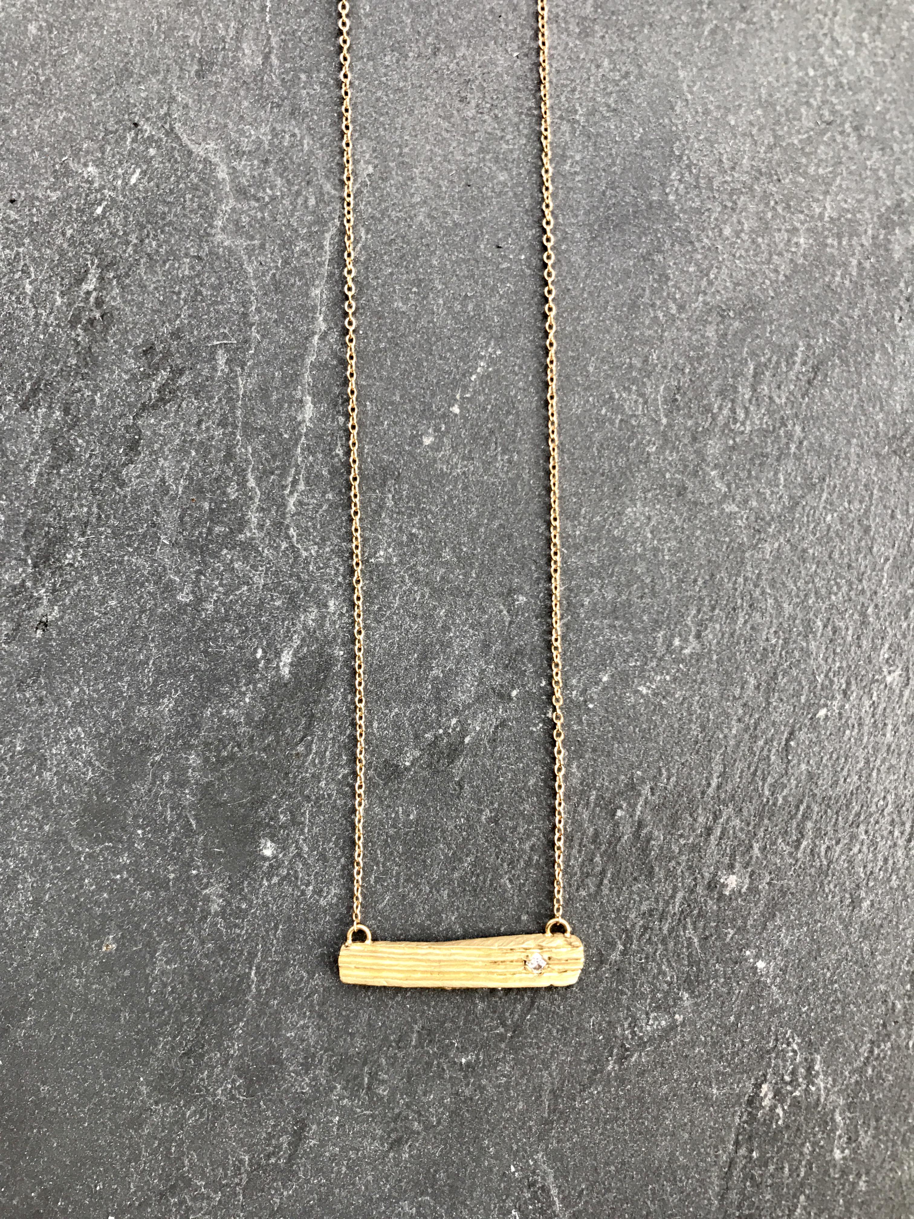 myla crossbar necklace